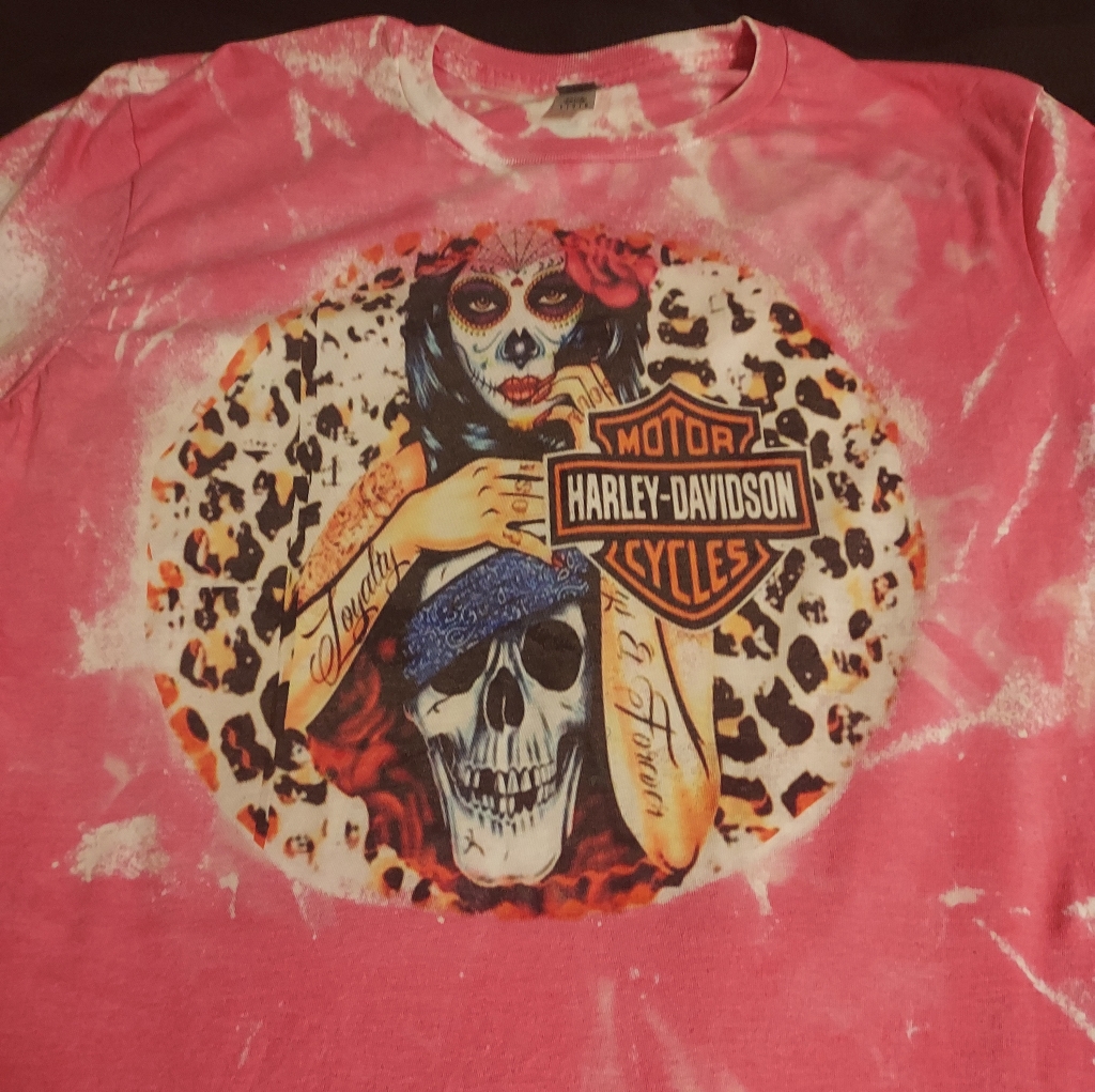 Bleach Dyed T